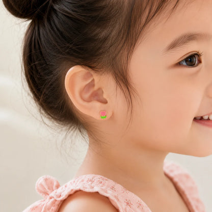 Anting Anak Loop End Tulip