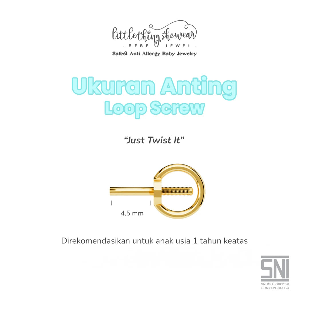 Anting Loop Screw