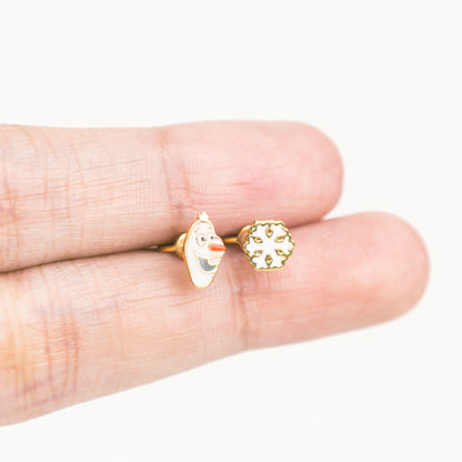 Anting Anak Loop Screw Winterlight (8K)
